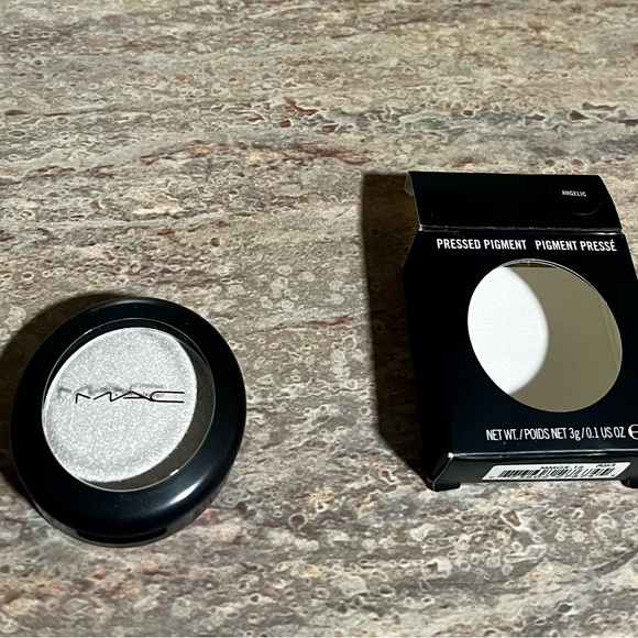 MAC Cosmetics HTF Pressed Pigment Eyeshadow Duo — Blonde Streak & Angelic - Picture 13 of 16